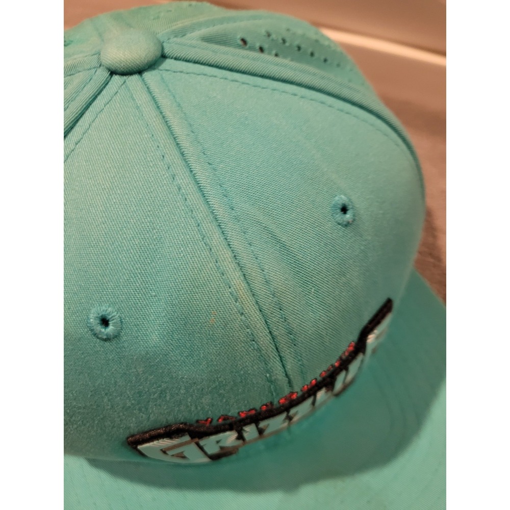 Vancouver Grizzlies Hat Cap Basketball Mitchell & Ness Adjustable Snapback NBA - Picture 6 of 8